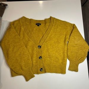 Topshop oversized v-neck cardigan